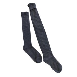 Calceta Gris Formal TMS Girl Pack*3